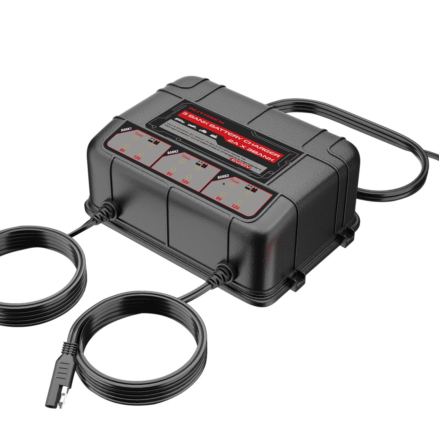 3-Bank Marine Battery Charger - Autogen