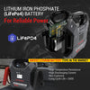 10000A 12V/24V Jump Starter Lithium Iron Phosphate (LiFePO4) Batteries