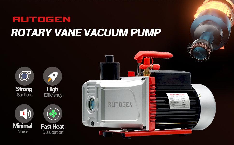 2-Stage 12CFM 1/2HP Air Vacuum Pump - Autogen