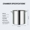 5 Gallon Vacuum Chamber Kit with Single Stage 4 CFM Vacuum Pump HVAC
