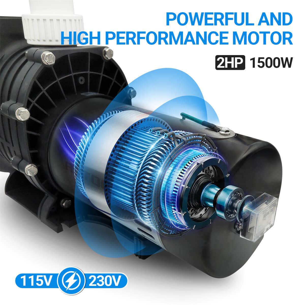 Swimming Pool Pump 2.0 HP Inground/Above Ground Swimming Pool Pump - Autogen