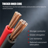 1 Gauge 30Ft 900A Heavy Duty Jumper Cables with Built-in LED Lights