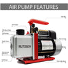 protable air vacuum pump features