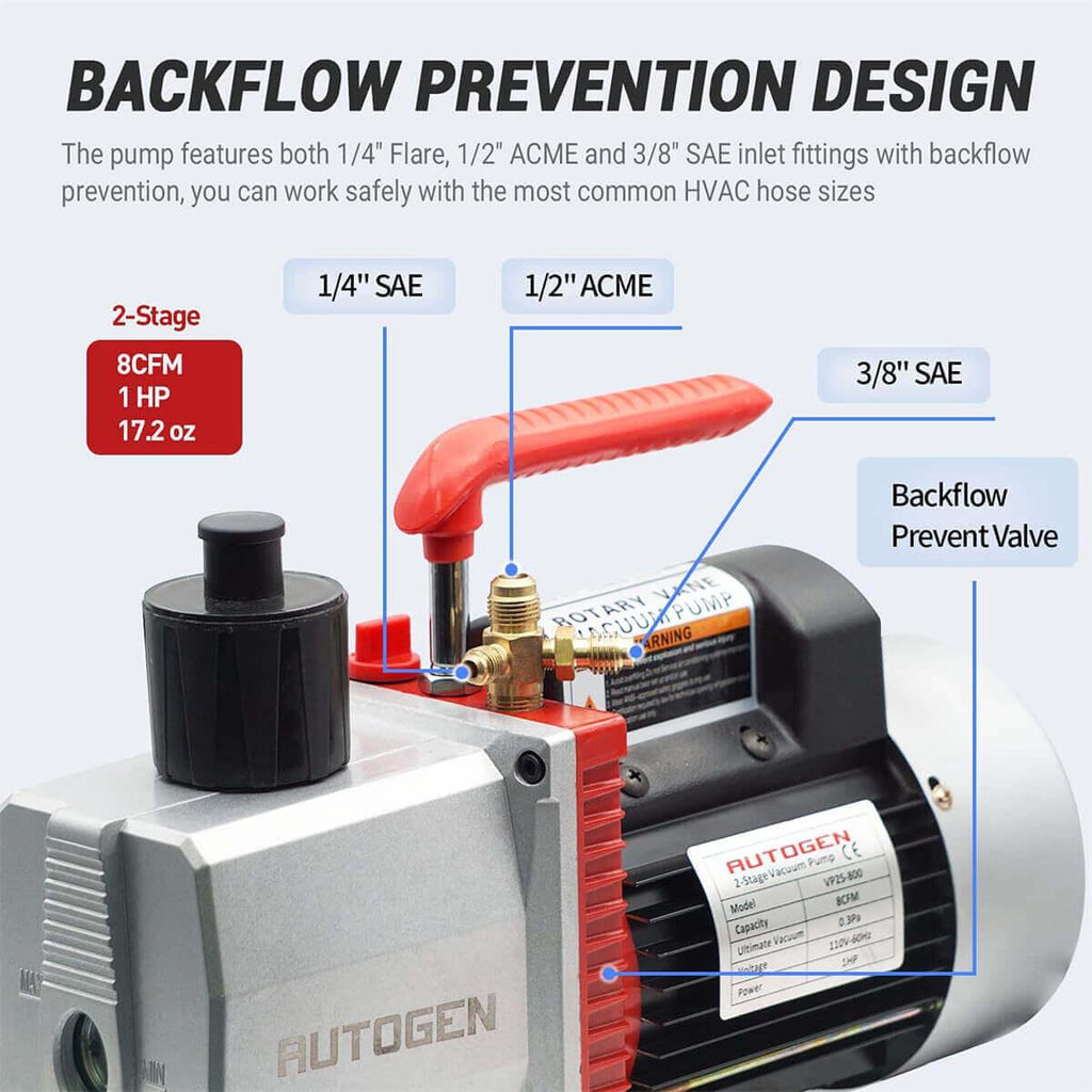 Vacuum Pump 8CFM Vacuum Pump Autogen