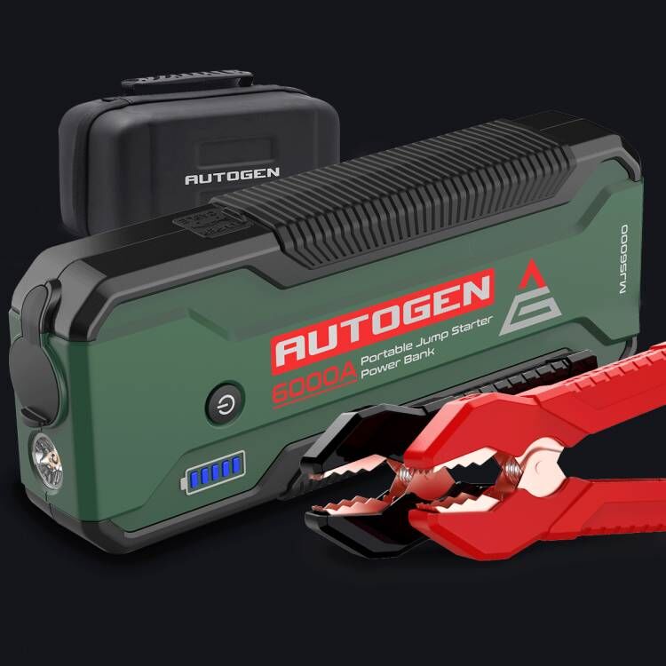 6000A 12V Socket Portable Battery Jumper Starter – Autogen