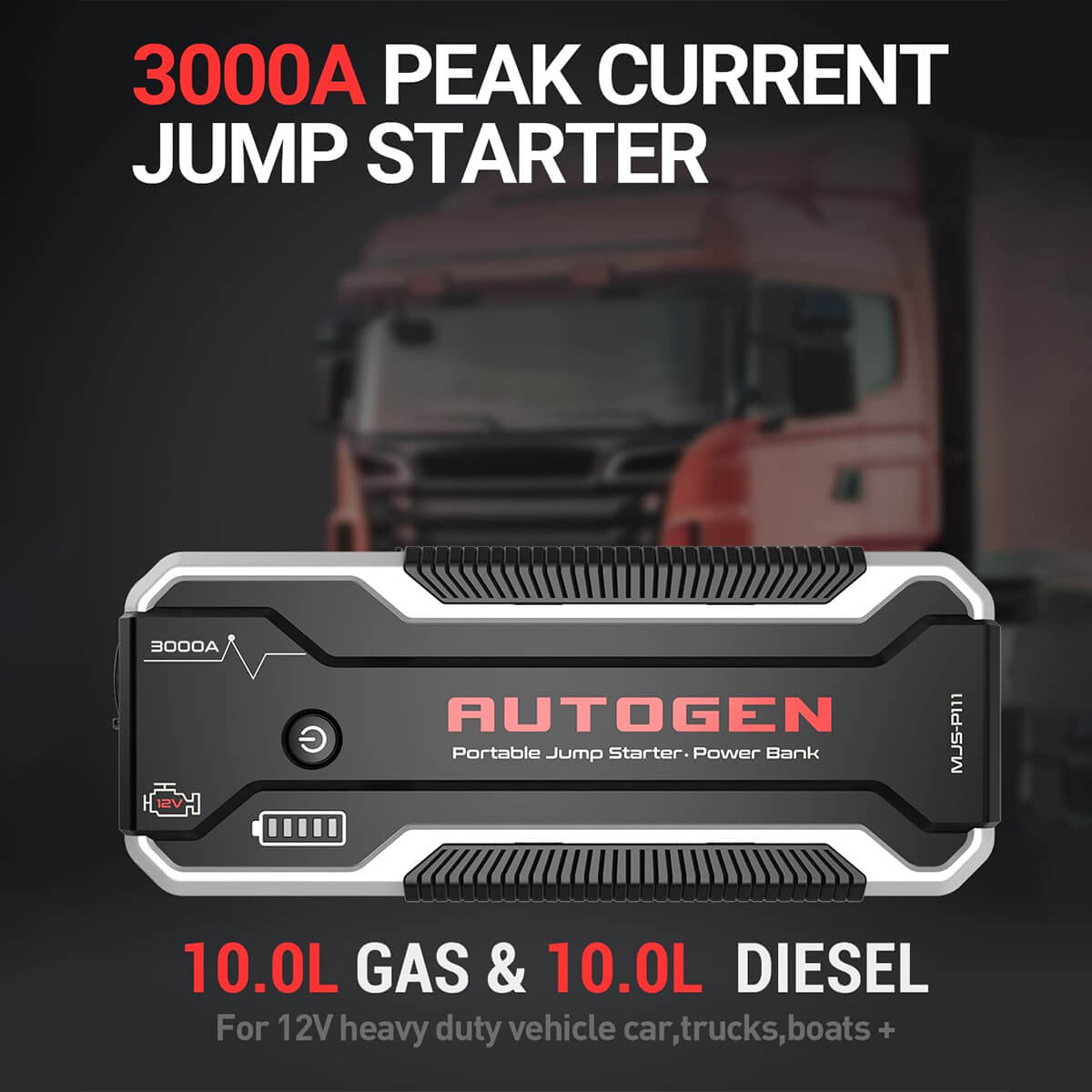 Jump Starter  One Button Start Your Vehicle – Autogen