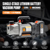 Single-Stage Vacuum Pump 3CFM 20V Lithium Battery DC Inverter