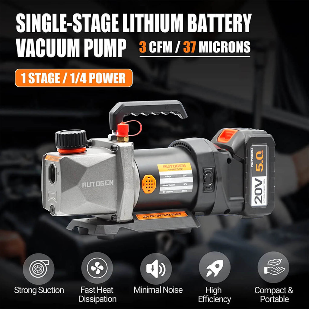 SingleStage Vacuum Pump Lithium Battery DC Inverter Autogen